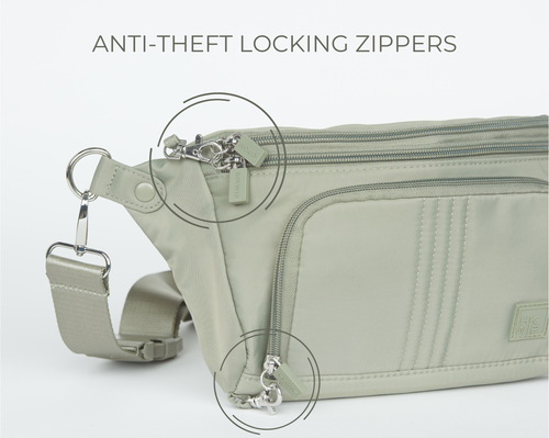 THE CARRY YOUR CONFIDENCE ANTI-THEFT SLING CROSSBODY WITH